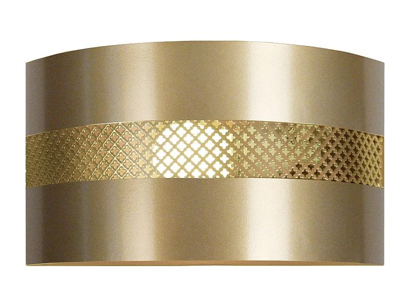 Applique TOSEL ,métal,Doré ,H10xD14xP25cm