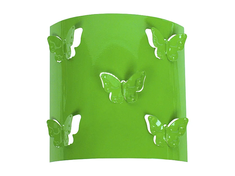 Applique d'Enfant TOSEL ,métal, Vert ,H8xD22xP22cm