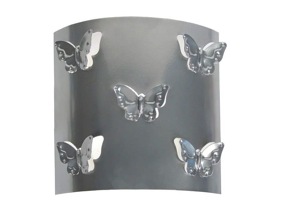 Applique enfant métal aluminium 8cm.