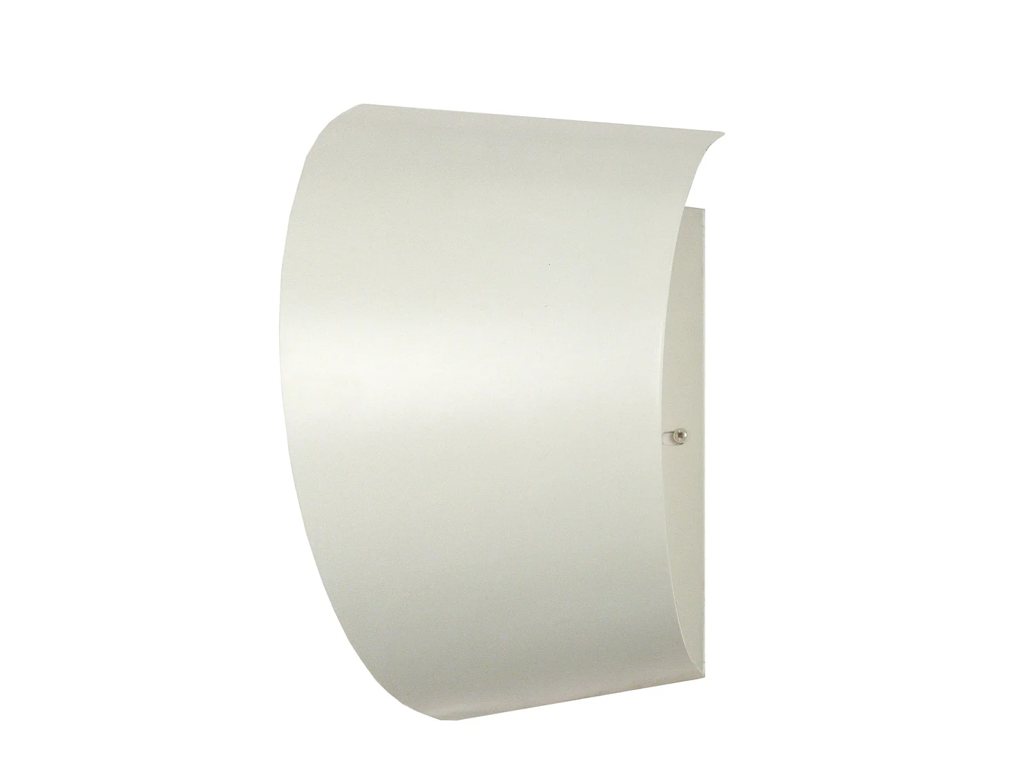Applique tôle métal ivoire 11 cm.