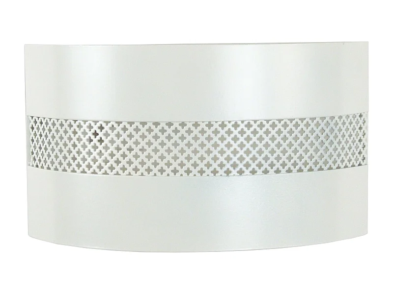 Applique TOSEL ,métal,Blanc  ,H10xD14xP25cm