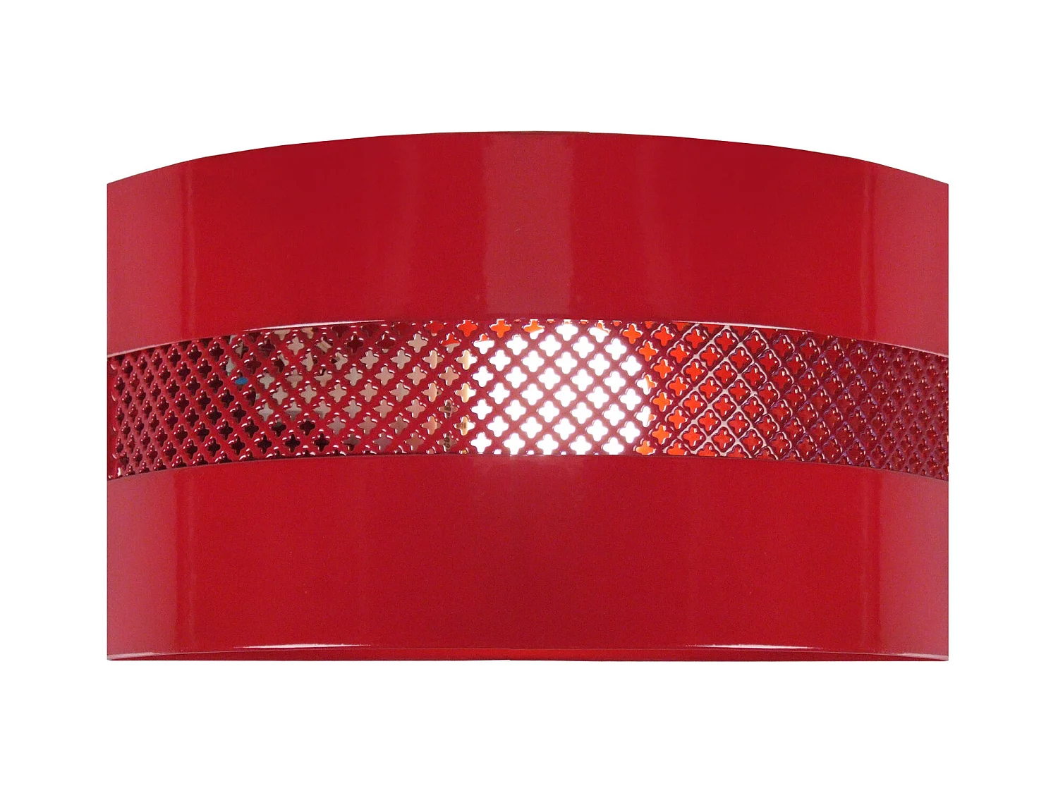 Applique TOSEL ,métal,Rouge ,H10xD14xP25cm