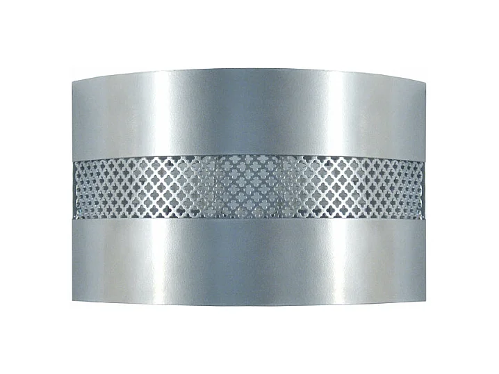 Applique métal aluminium 10 cm.