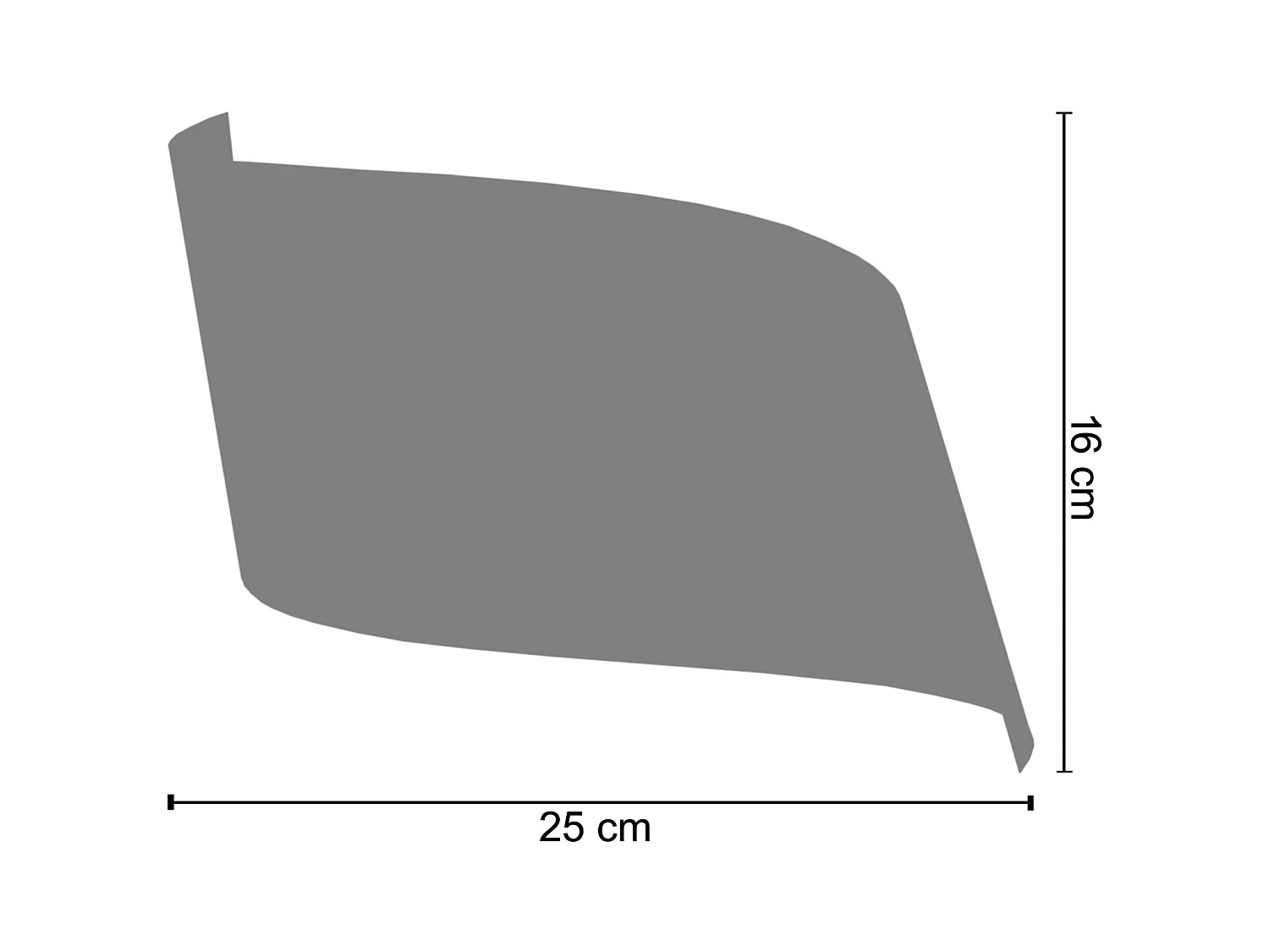 Aplique TOSEL ,metal,Aluminio , A 10xD16x P 25cm