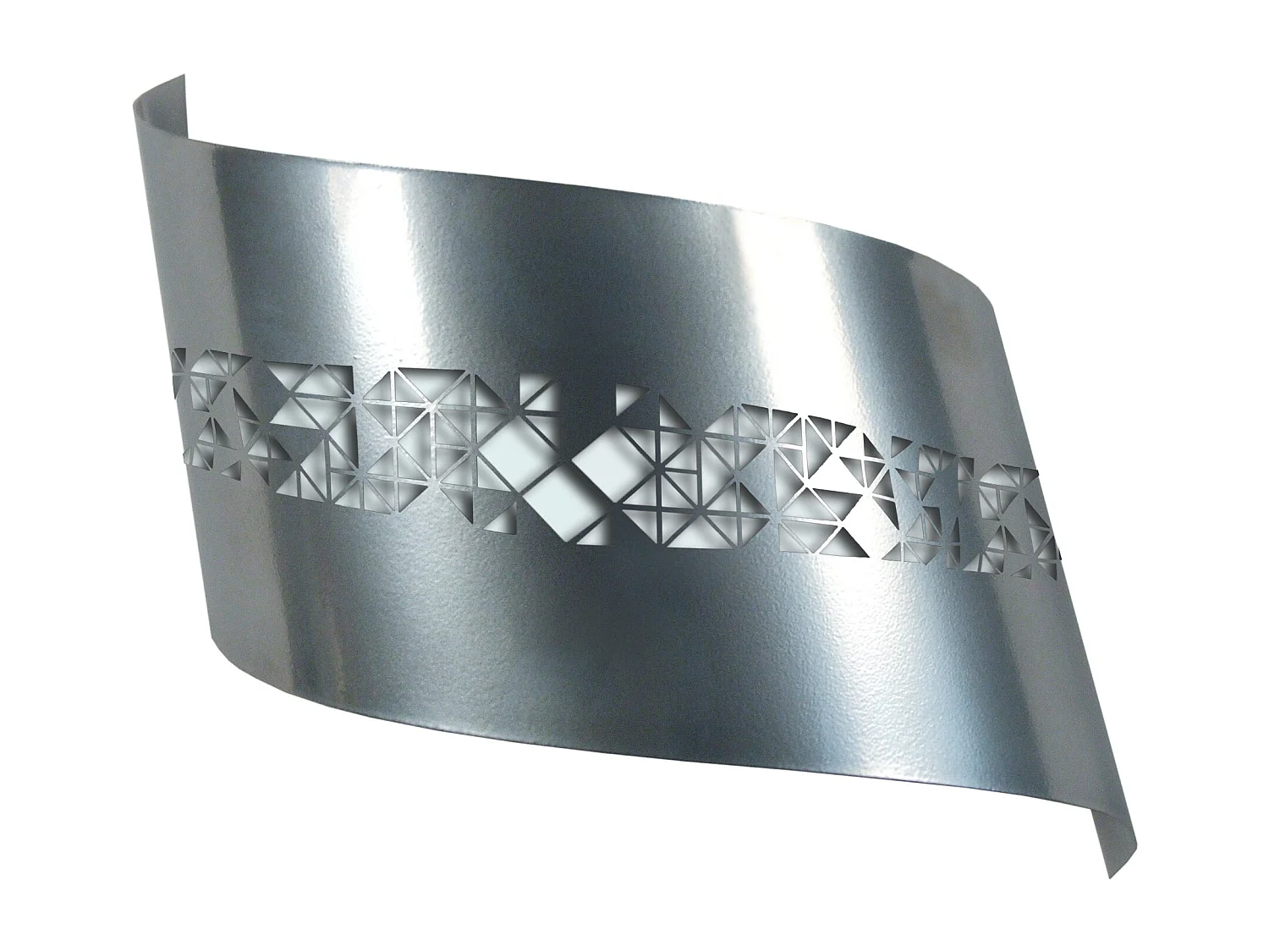 Applique TOSEL ,métal,Aluminium, H 10xD16x P 25cm