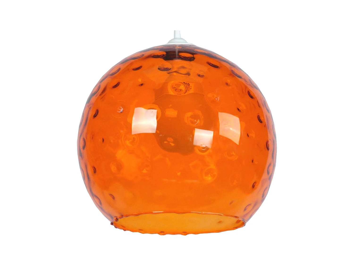 Suspensão TOSEL  GLOBE OPTIQUE vidro globo transparente D30 x  H80  cm