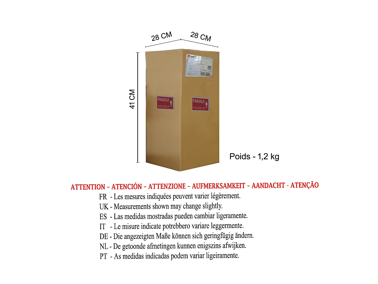 Lampadario a sospensione  metallo cilindrico  CAGE borboletas rosso  D'23 cm