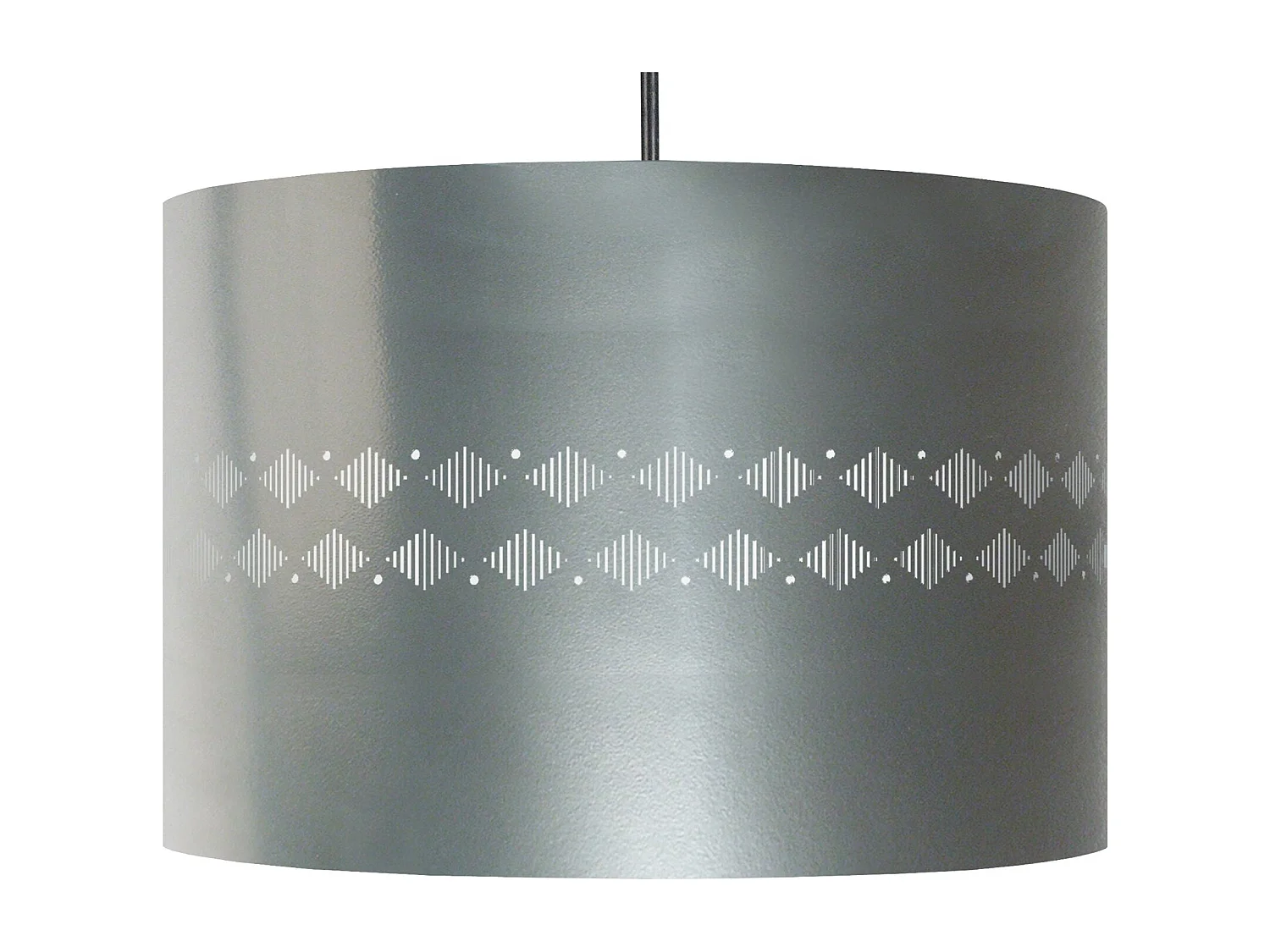 Suspensión  TOSEL ,metal -,Aluminio , A 80xD30xP30 cm