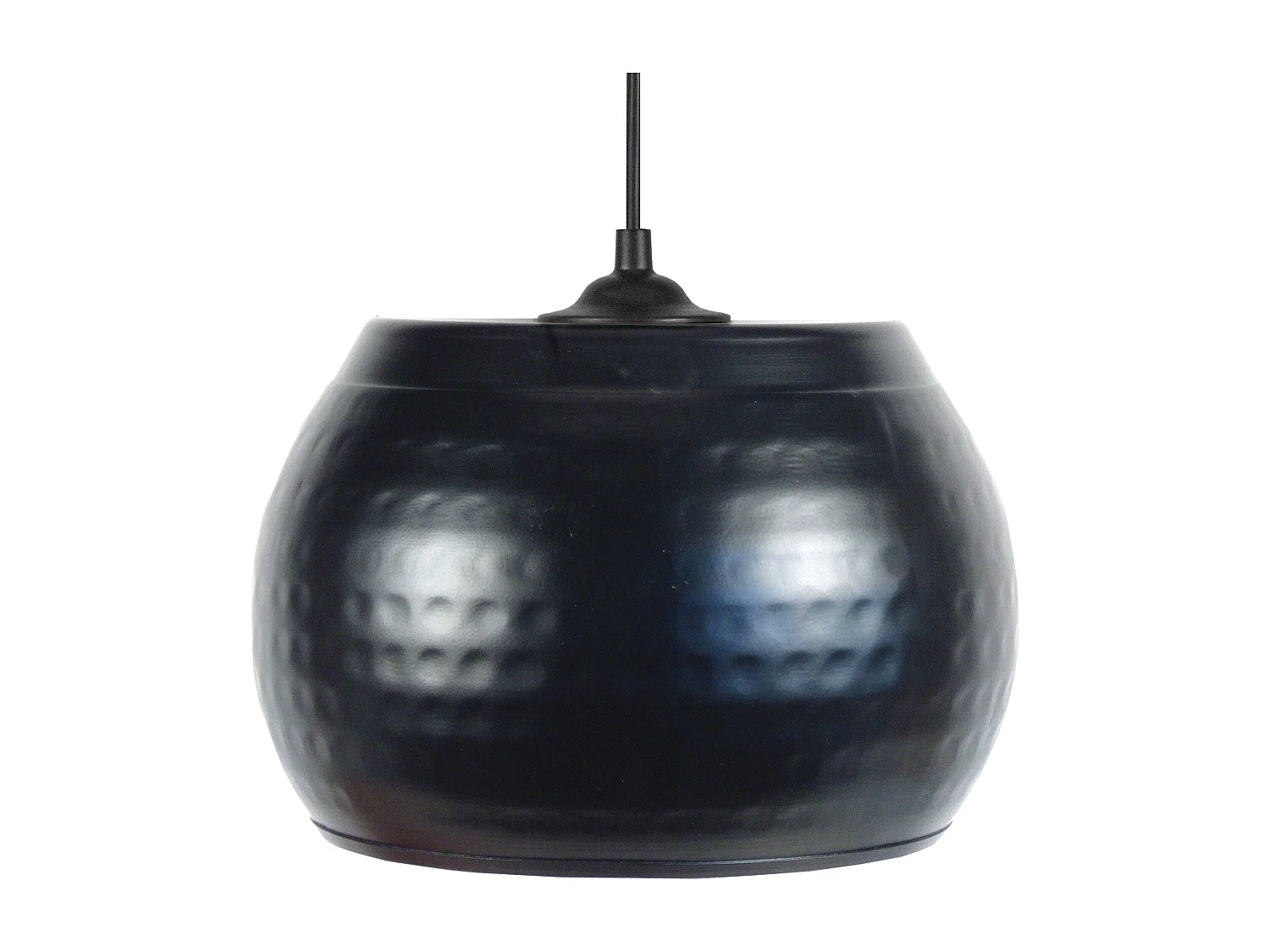 Suspension TOSEL ,métal,Noir ,H78xD 29xP29cm