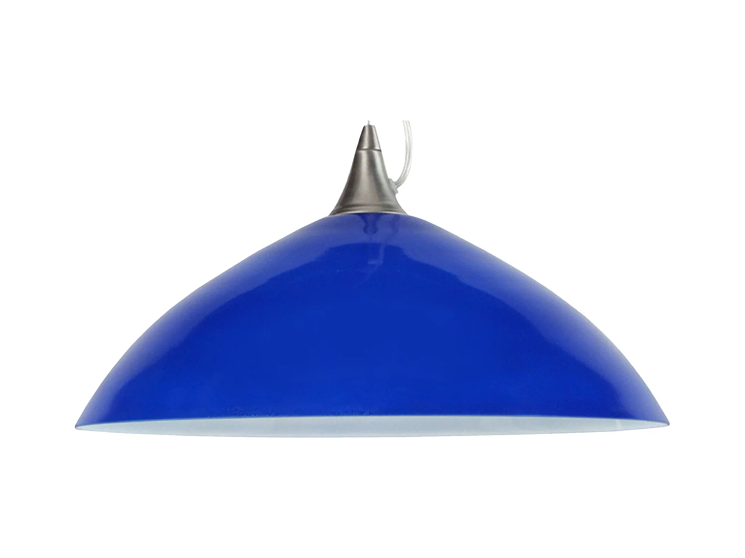 Suspensão TOSEL  DIVY cordão de algodão cônico âmbar D60 x  H90  cm