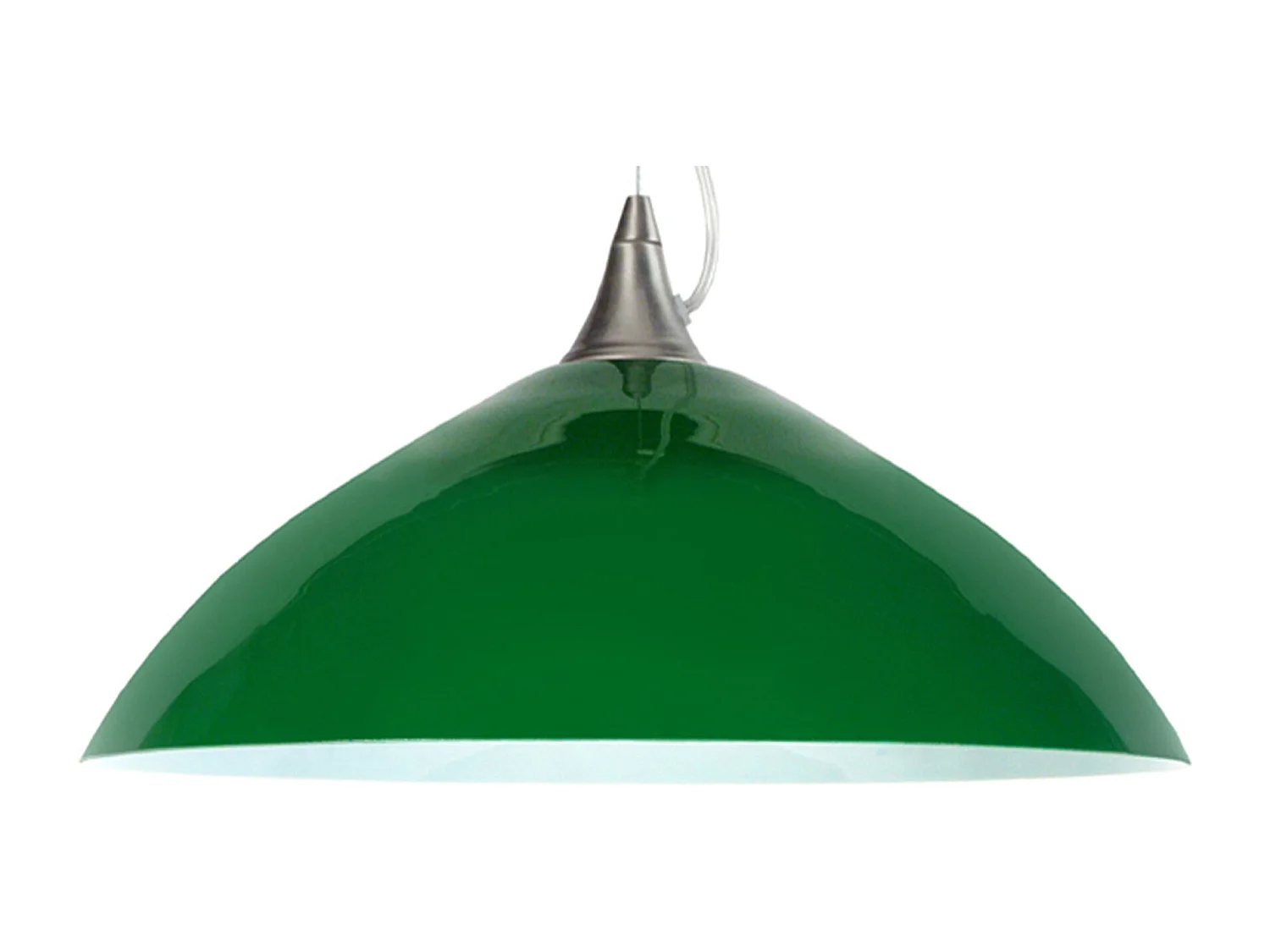 Suspensão TOSEL  DIVY cordão de algodão cônico vermelho D60 x  H90  cm