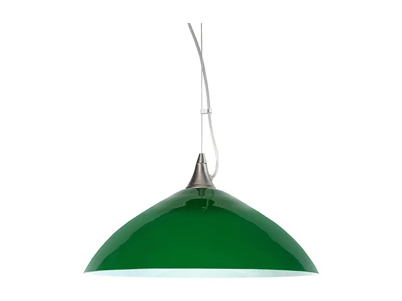 Suspensión  TOSEL ,vidrio,Blanco,A77xD38xP38cm