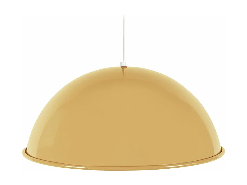 Suspensão TOSEL  GAMELLE ROULÉ tecido conjunto creme D35 x  H90  cm