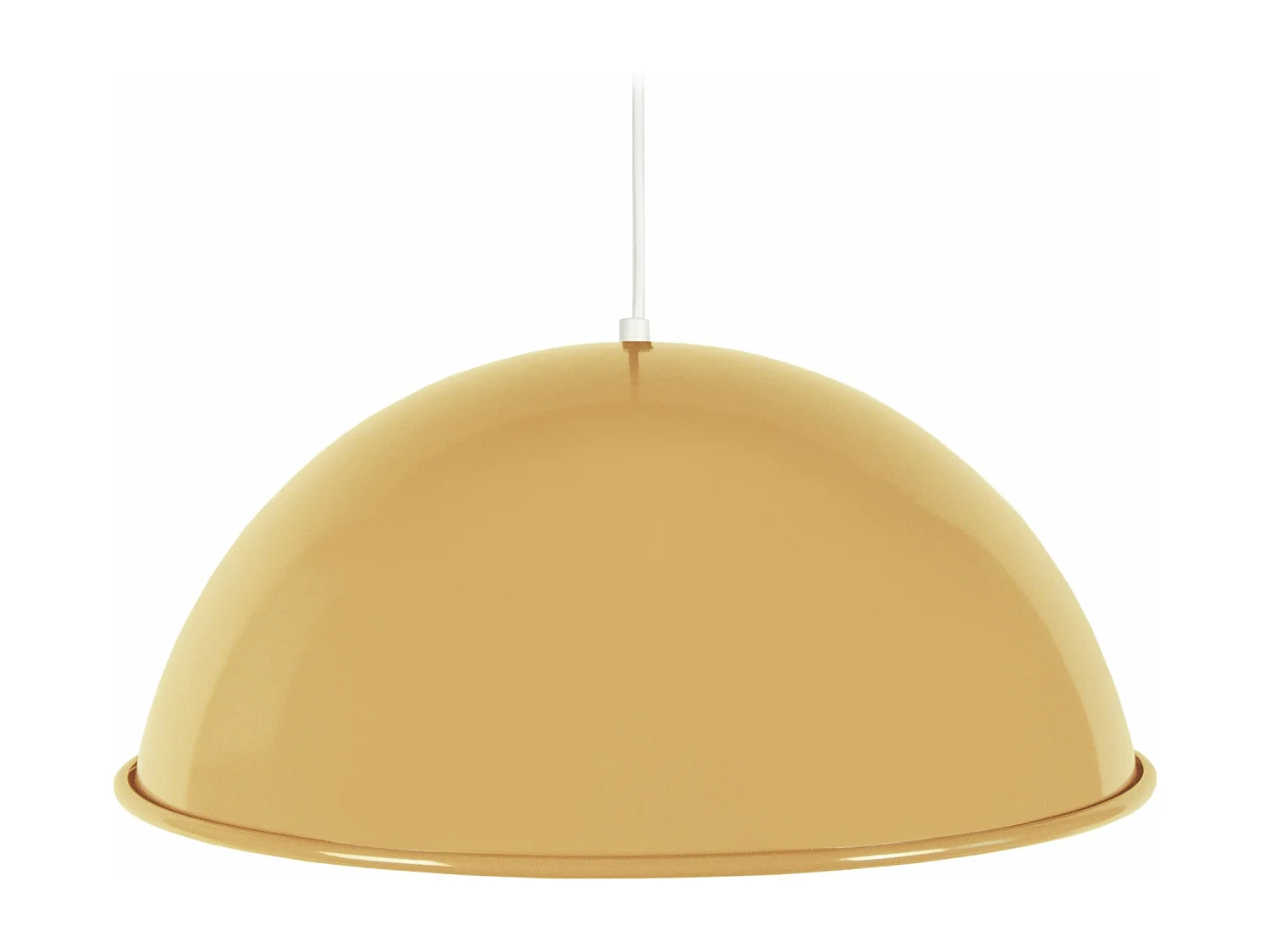 Suspensão TOSEL  GAMELLE ROULÉ tecido conjunto creme D35 x  H90  cm