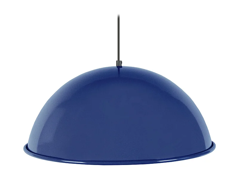 Suspension TOSEL ,métal,Bleu,H80xD 44xP44cm