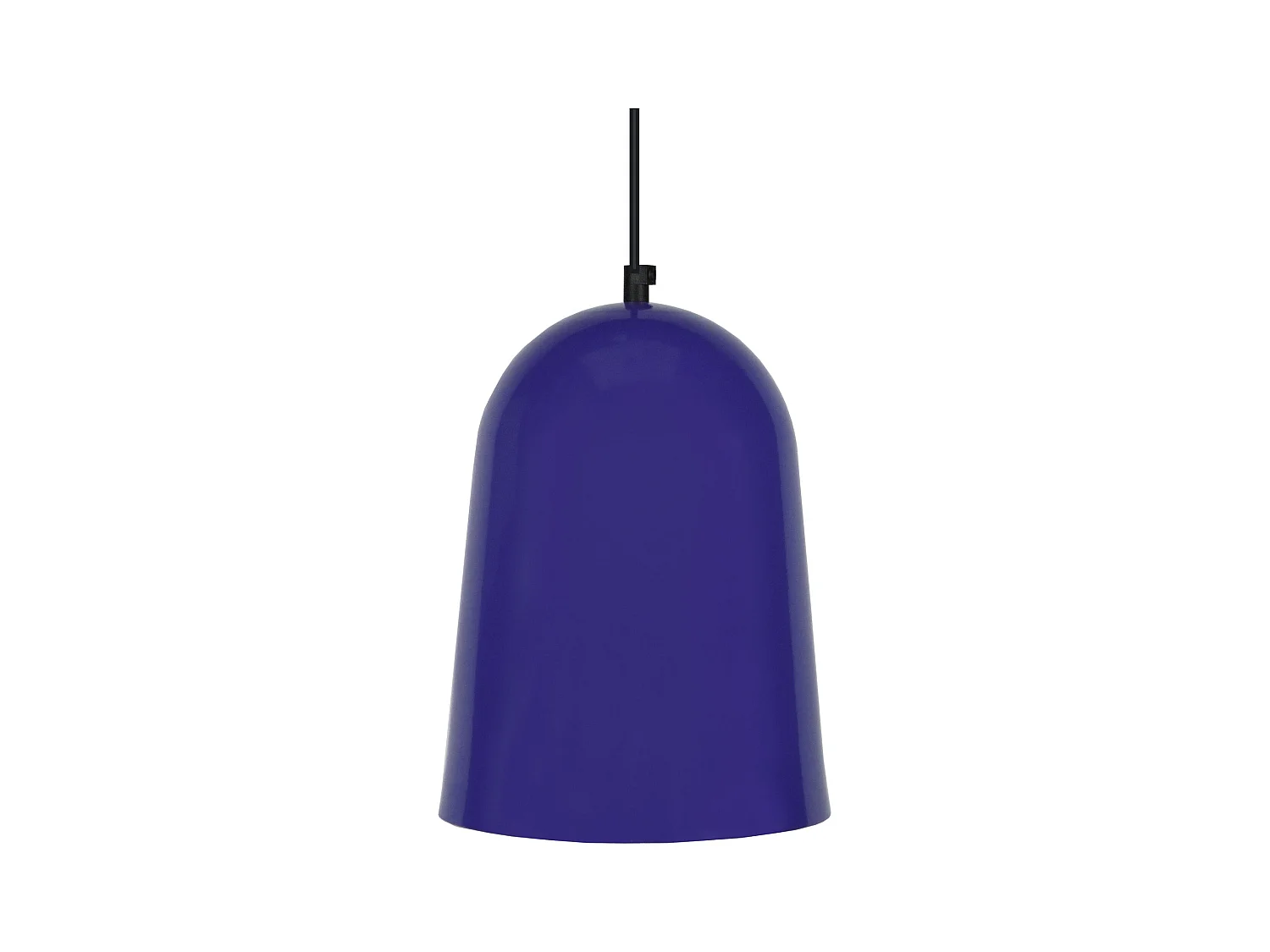 Suspensión  TOSEL ,metal,Azul ,A85xD19xP19cm