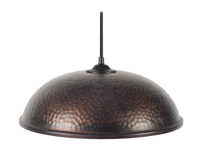 Suspensão TOSEL  KÂNPUR cordão de algodão globo vermelho D32 x  H90  cm