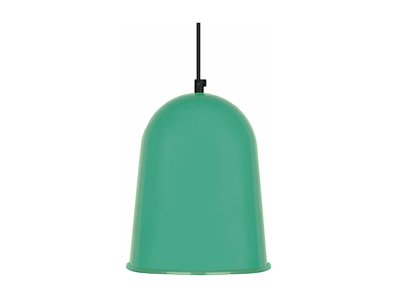 Suspension ogive métal tourquoise 84 cm.