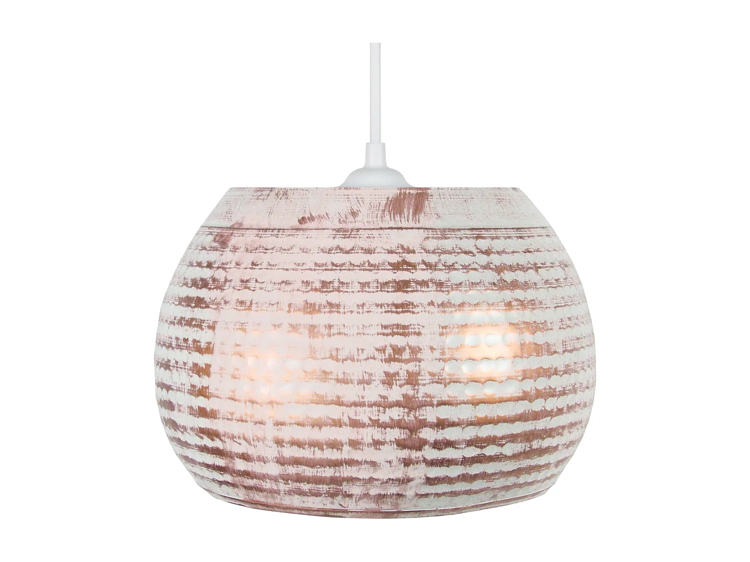 Suspension TOSEL ,métal,Blanc   ,H78xD29xP29cm