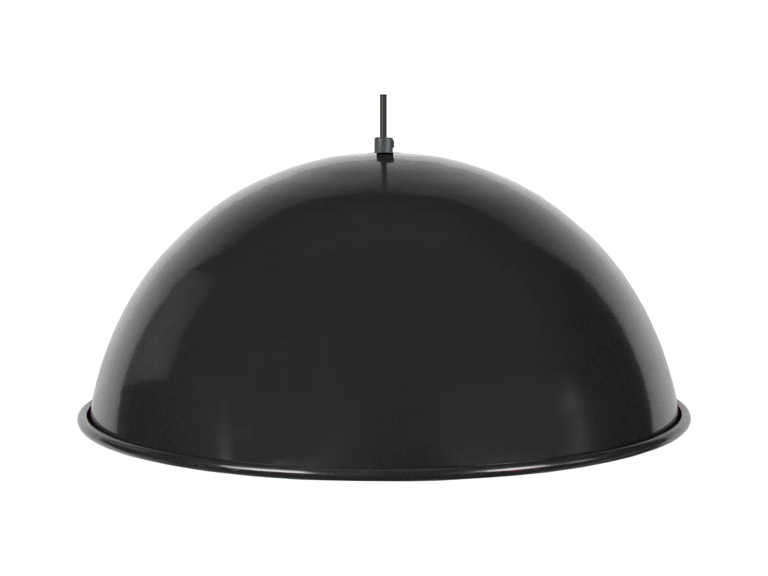 Suspensão TOSEL  GAMELLE ROULÉ tecido conjunto branco D35 x  H90  cm