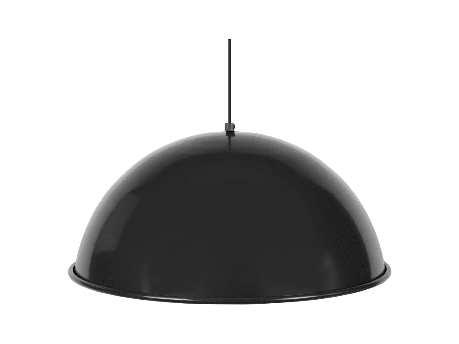 Suspension TOSEL ,métal,Noir ,H80xD44xP44cm