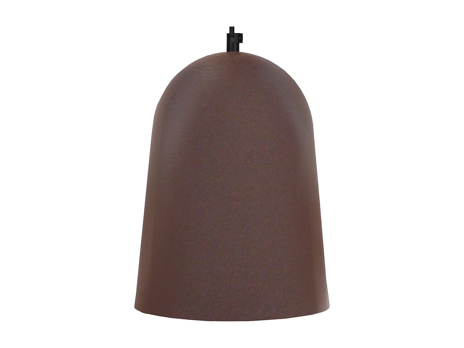 Suspensão TOSEL  BALLE metal cúpula castanho D19 x  H85  cm