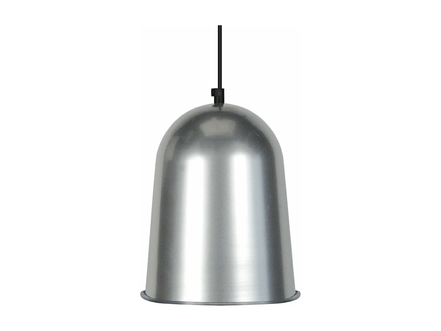 Suspension ogive métal  aluminium 84 cm.