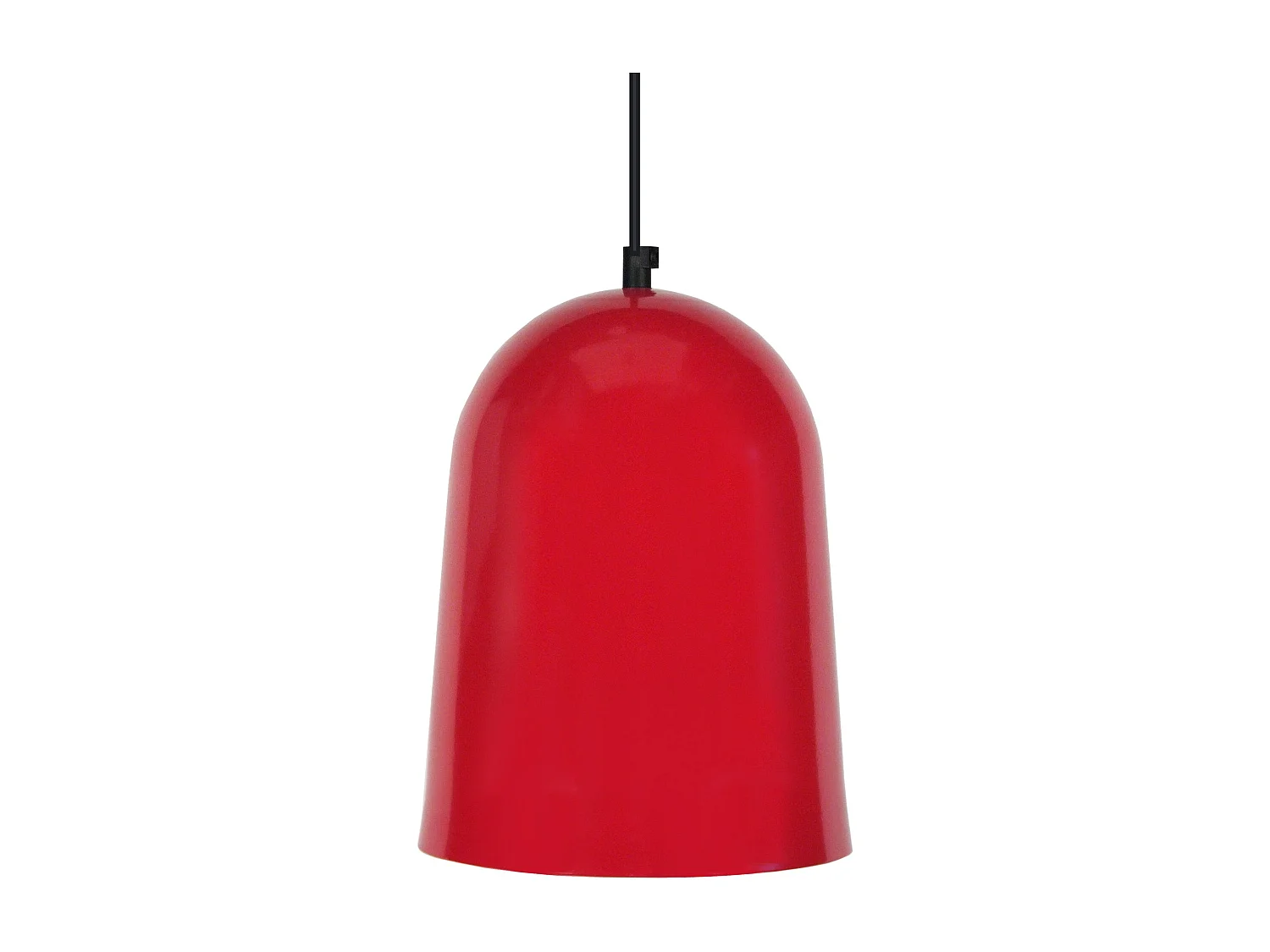 Suspension TOSEL ,métal,Rouge ,H85xD19xP19cm