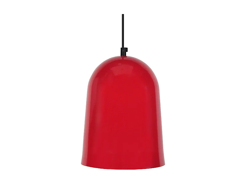 Suspension TOSEL ,métal,Rouge ,H85xD19xP19cm