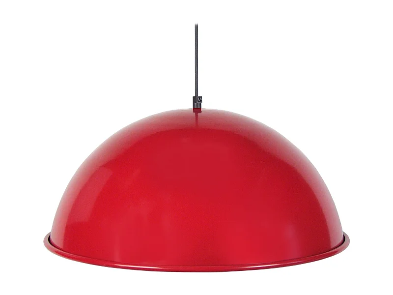 Suspensión  TOSEL ,metal,Rojo,A80x D44xP44cm