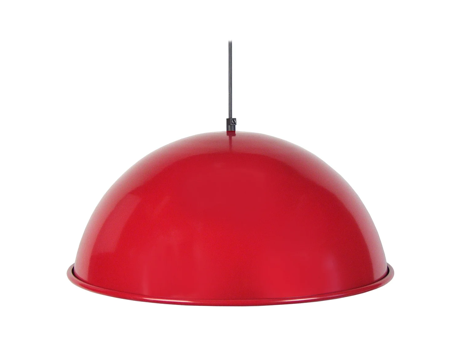 Suspension TOSEL ,métal,Rouge ,H80x D44xP44cm