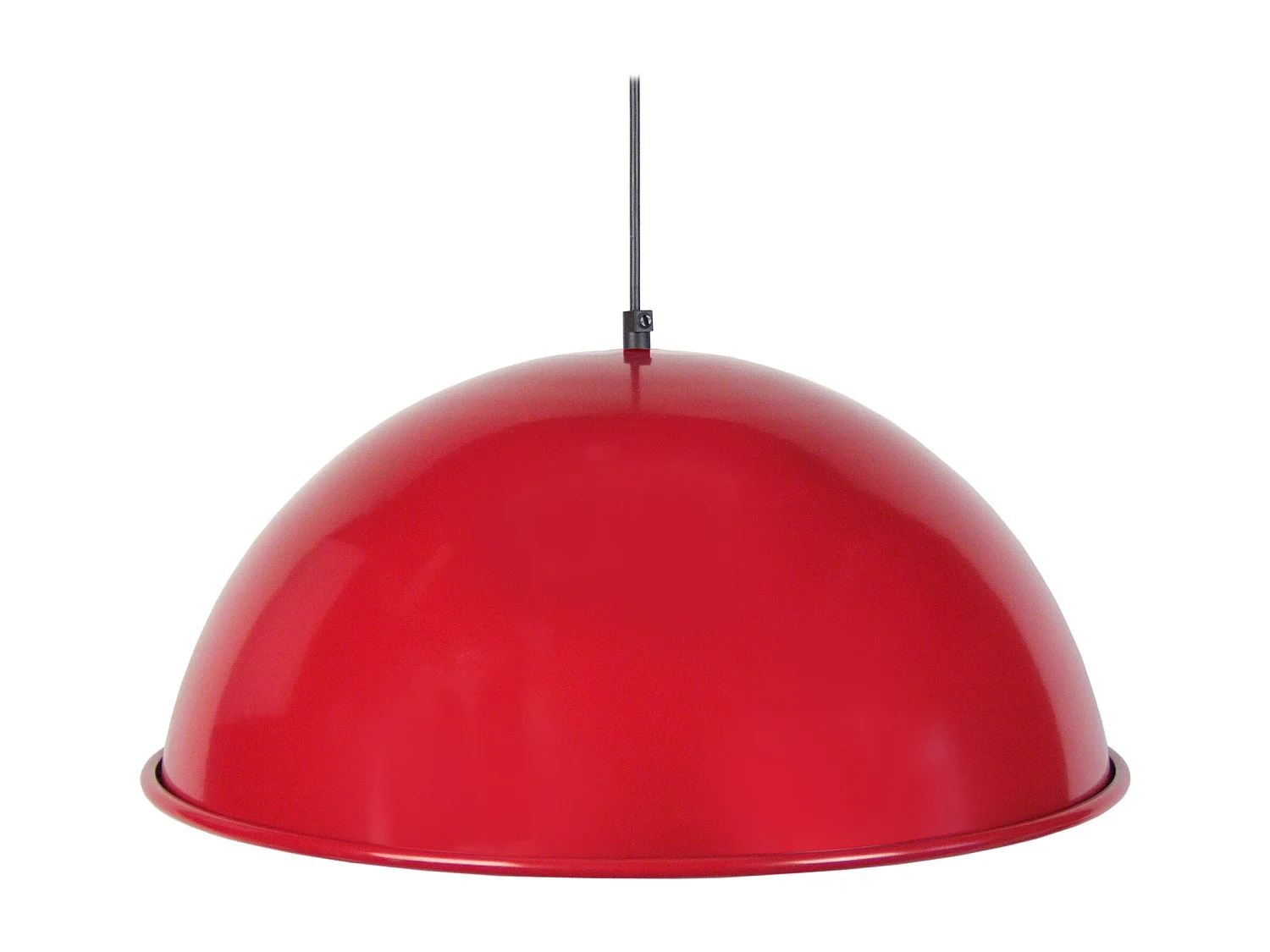 Suspension TOSEL ,métal,Rouge ,H80x D44xP44cm