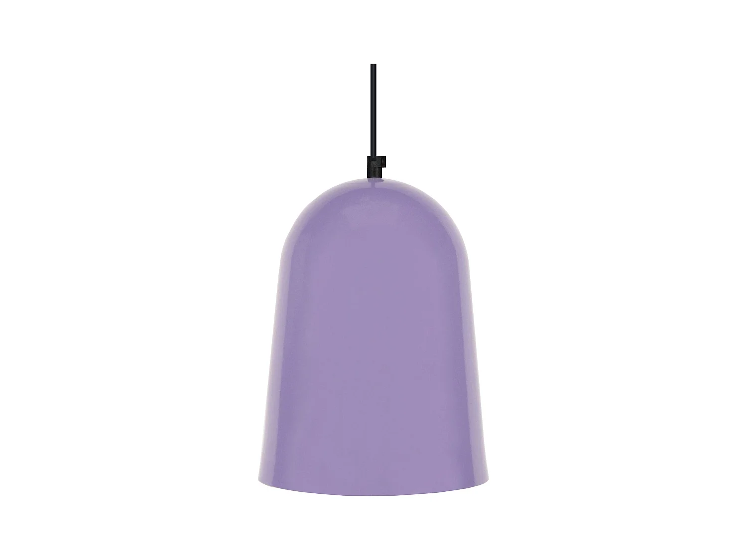 Suspensión  TOSEL ,metal,violeta ,A85xD19xP19cm