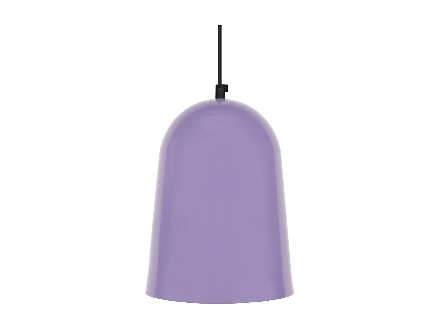 Suspensión  TOSEL ,metal,violeta ,A85xD19xP19cm