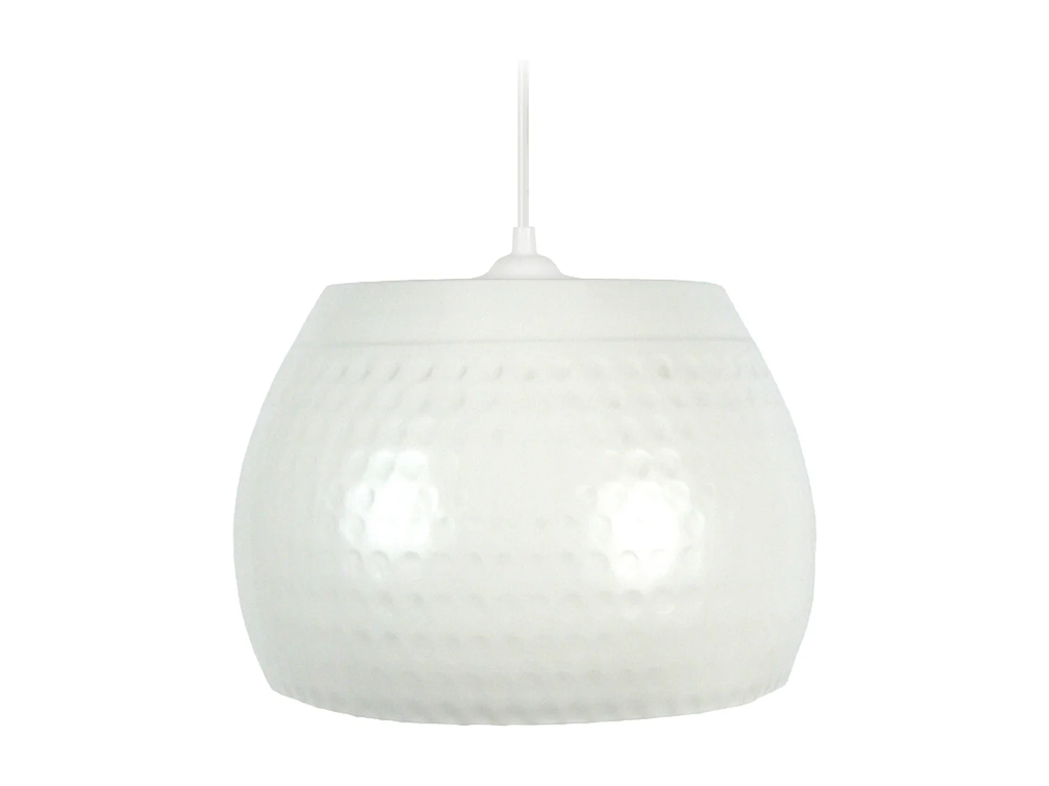 Suspension TOSEL ,métal,Blanc ,H78x D 29xP29cm