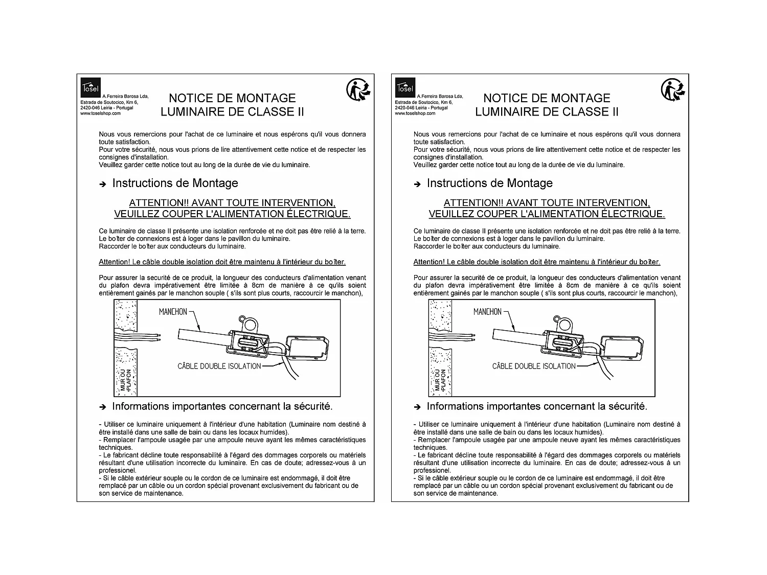Suspensão TOSEL  CLASSIQUE DIVY vidro cúpula bege D38 x  H88  cm