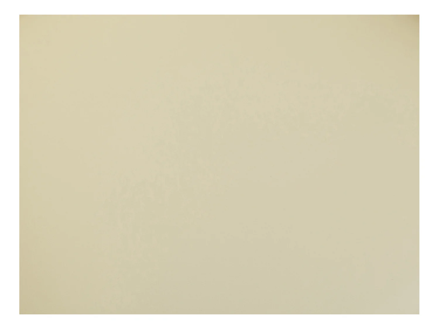 Sillón cabriolet y puf de imitación beige JOVANA