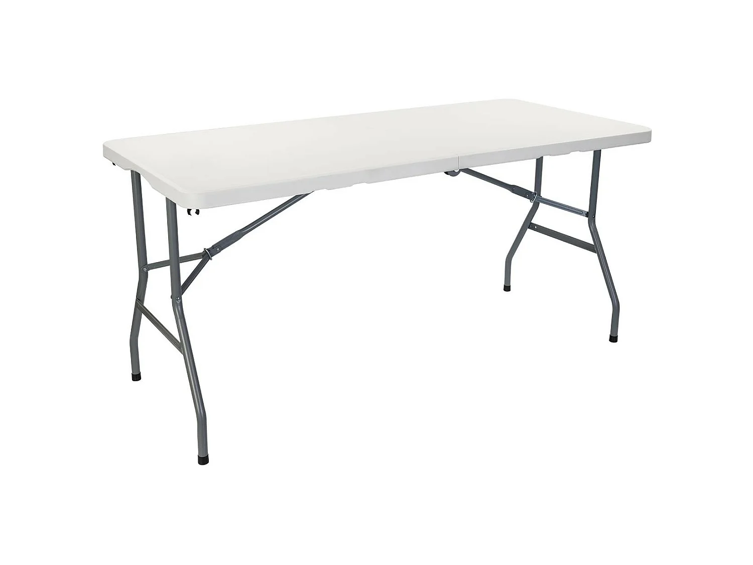 Pack 2 Mesas Plegables 150cm Rectangular Blanca Catering O91