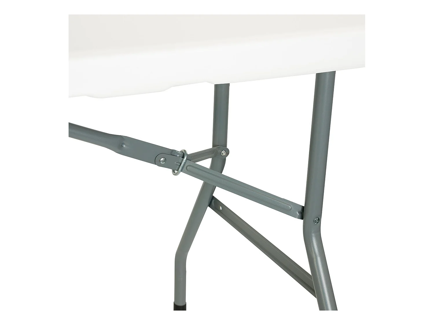 Pack 2 Mesas Plegables 150cm Rectangular Blanca Catering O91