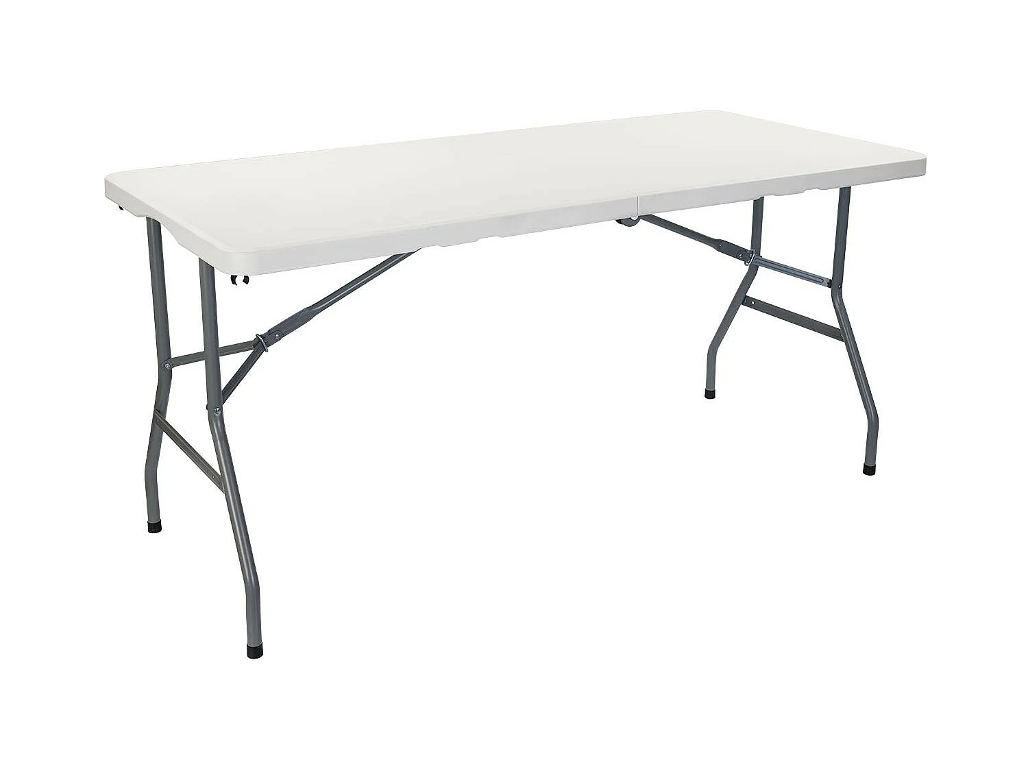 Pack 2 Mesas Plegables 150cm Rectangular Blanca Catering O91