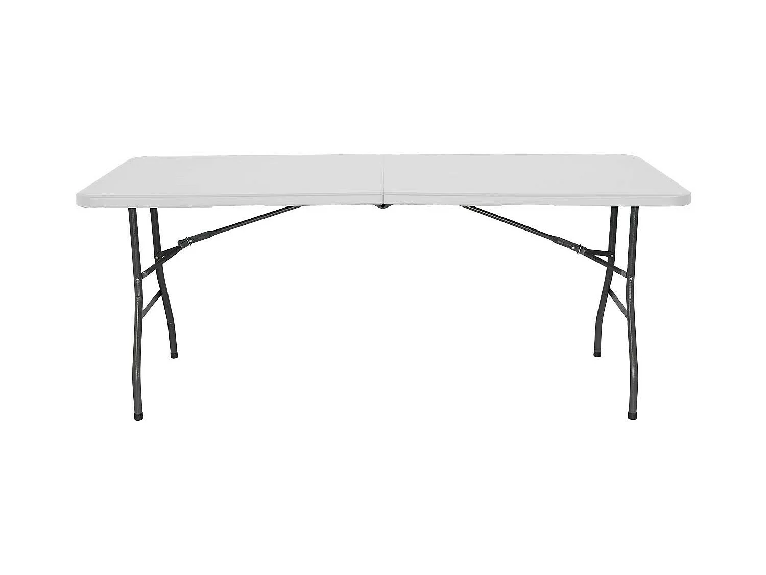 Mesa Plegable 240cm Rectangular Blanca Catering O91