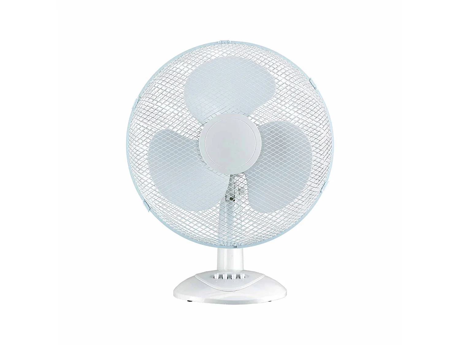 Ventilateur de table Ø40cm 40W 3 Vitesses Confort Blanc O91