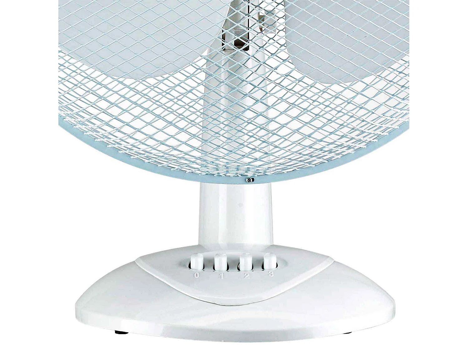 Ventilateur de table Ø40cm 40W 3 Vitesses Confort Blanc O91
