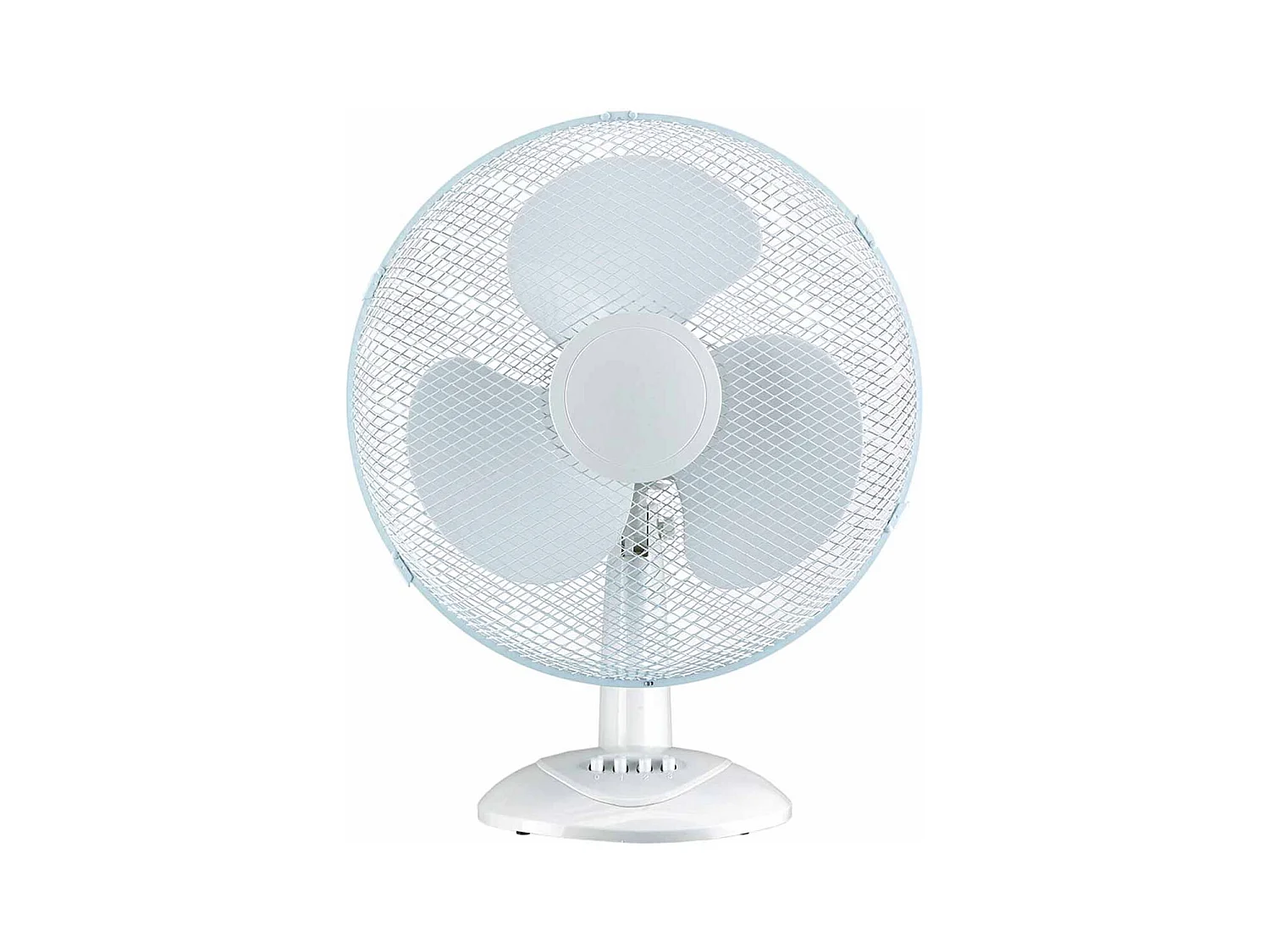 Ventilateur de table 16" 40cm 40W 3 vitesses Up Comfort Blanc Raydan Home