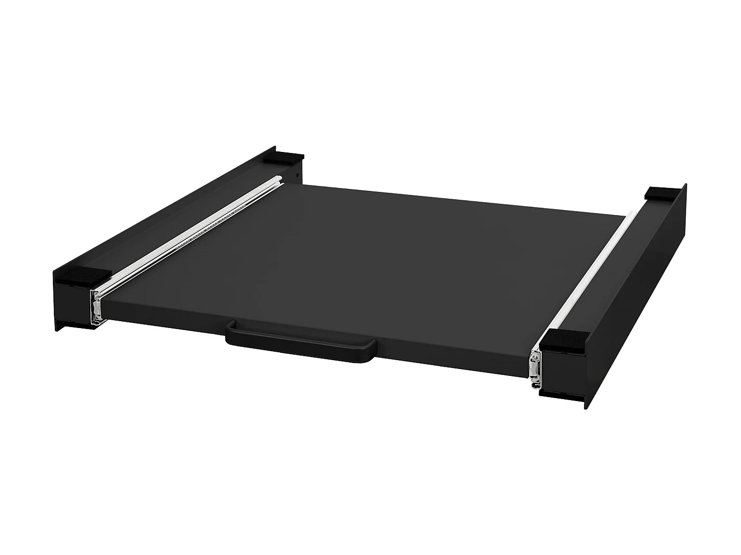 Telaio intermedio universale per lavatrice telaio di collegamento allungabile nero ML-Design