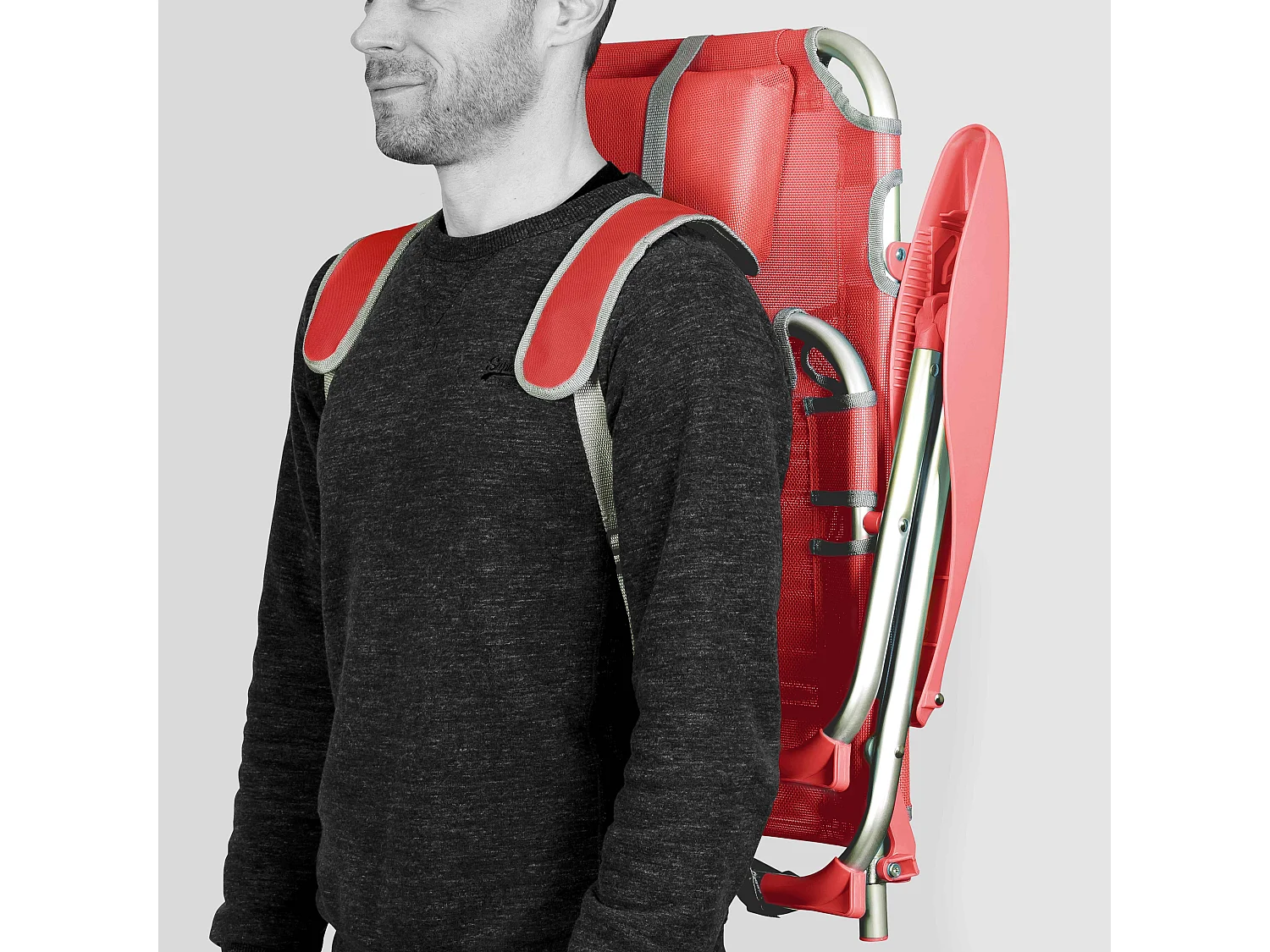 Fauteuil clic clac des plages polyester fuschia