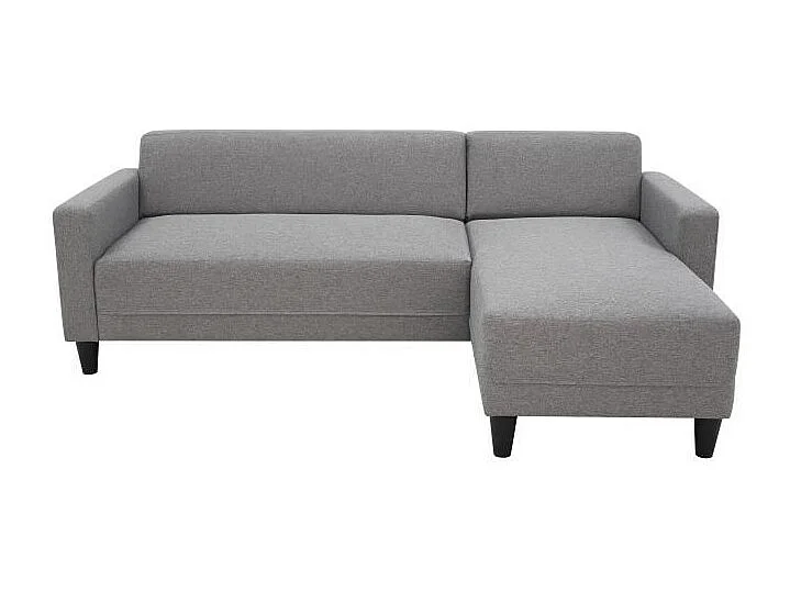 Canapé d'angle fixe 4 places  Réversible - Tissu souris - BOB