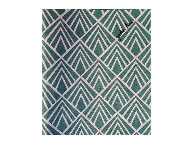 Chilienne matelassée - Danemark blue structure en bois massif - JARDIN PRIVE