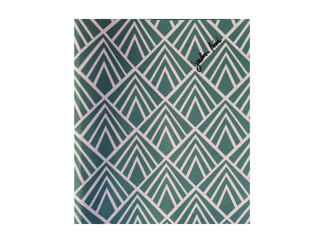 Chilienne matelassée - Danemark blue structure en bois massif - JARDIN PRIVE