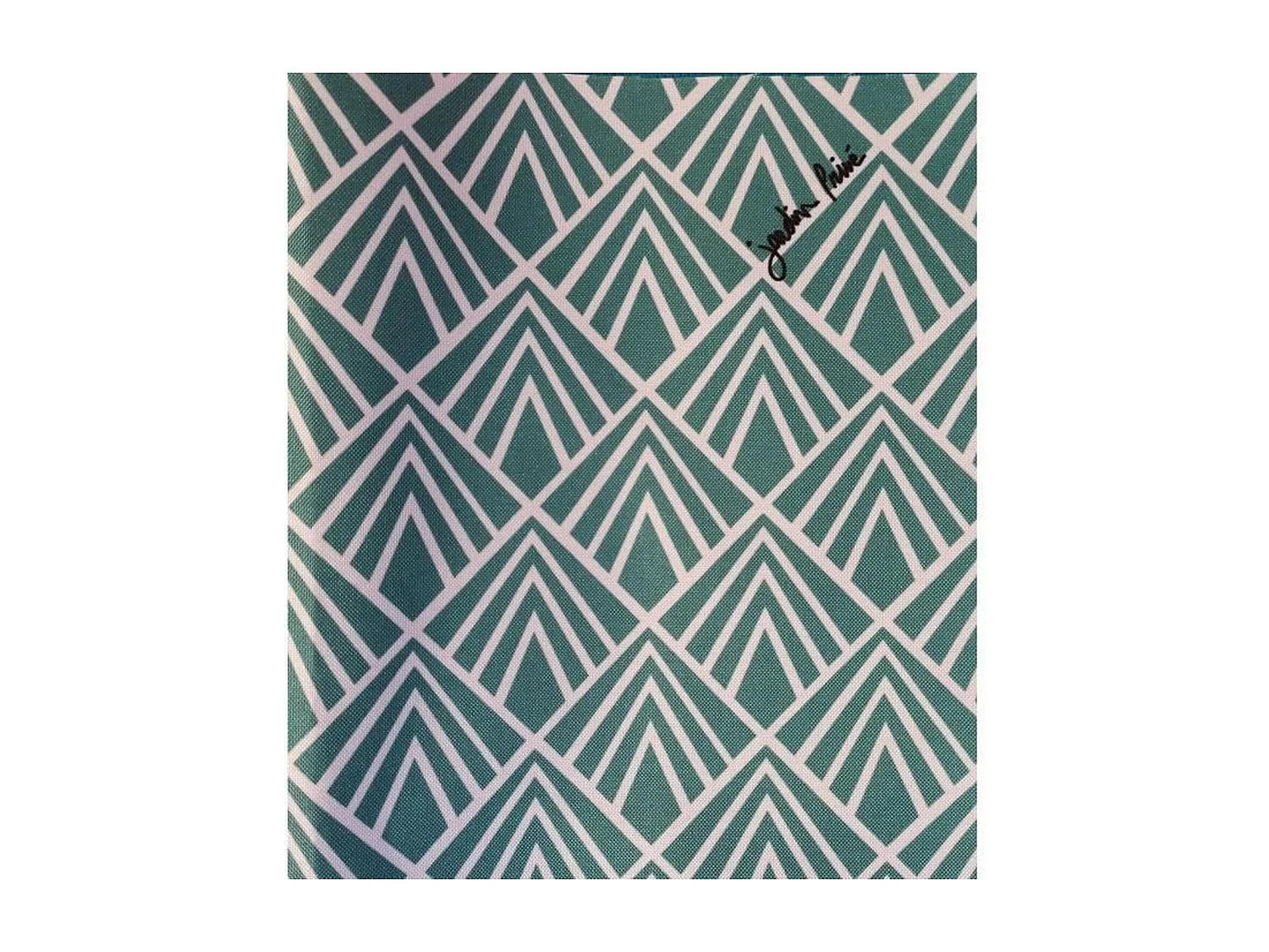 Chilienne matelassée - Danemark blue structure en bois massif - JARDIN PRIVE